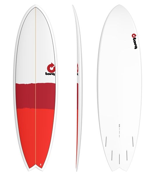 Surf Fish New Classic 6'6 - Red Red Gray