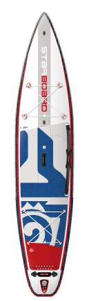 Paddle Gonflable Touring ZenLite 12'6 de Starboard sac