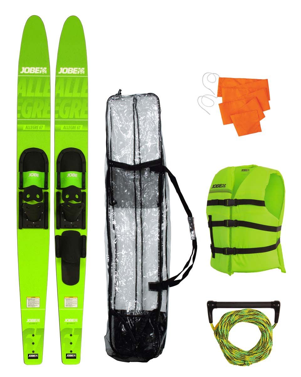 Pack bi-skis allegre 67'' (170cm)