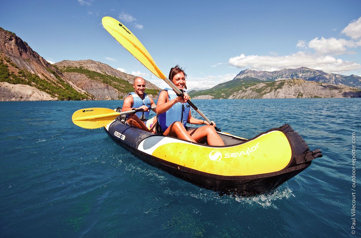 Kayak Gonflable Colorado - 2 personnes - Jaune