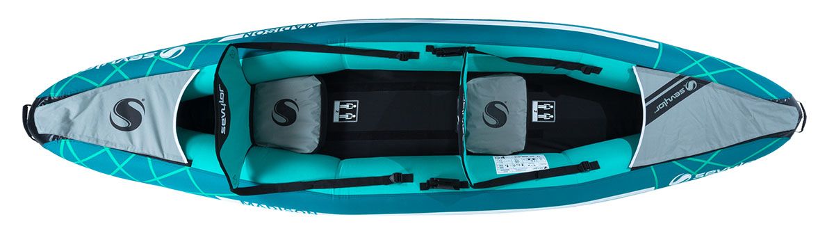 Kit Kayak Gonflable Madison - 2 personnes