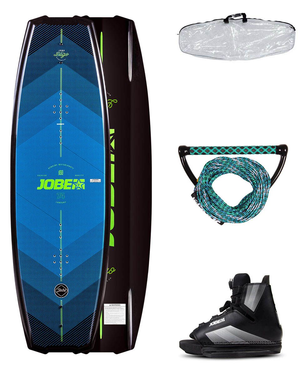 Pack wakeboard logo 138 cm + chausses standard maze