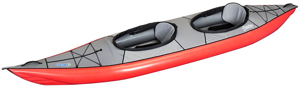 Kayak gonflable Swing de 2 places - Rouge