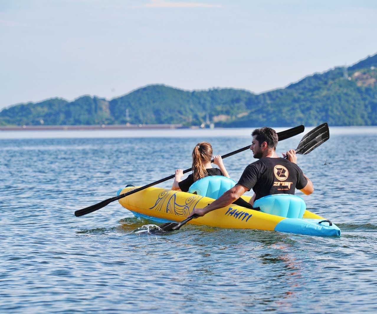 Kayak gonflable TAHITI - 400 x 90 x 22 cm