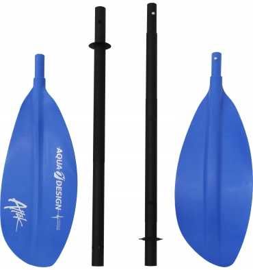 Pagaie double kayak Attak 4 parties Bleu