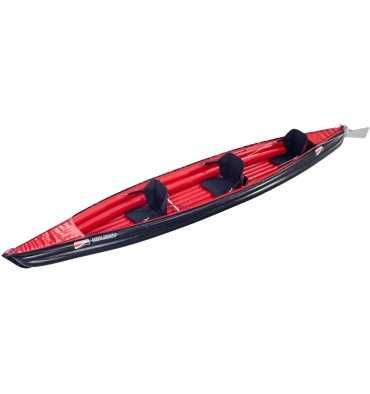 Kayak gonflable 3 places HOLIDAY 3 - GRABNER Rouge Standard