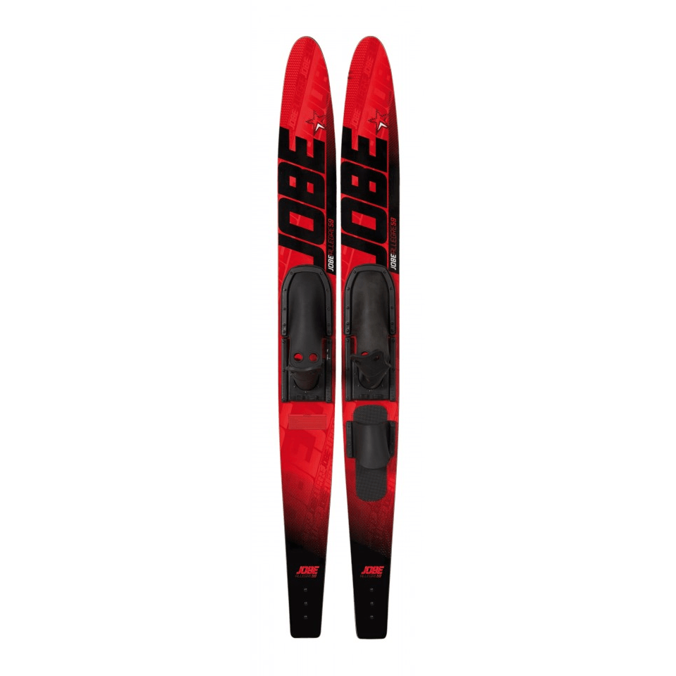Bi-skis nautiques Allegre combo Rouge