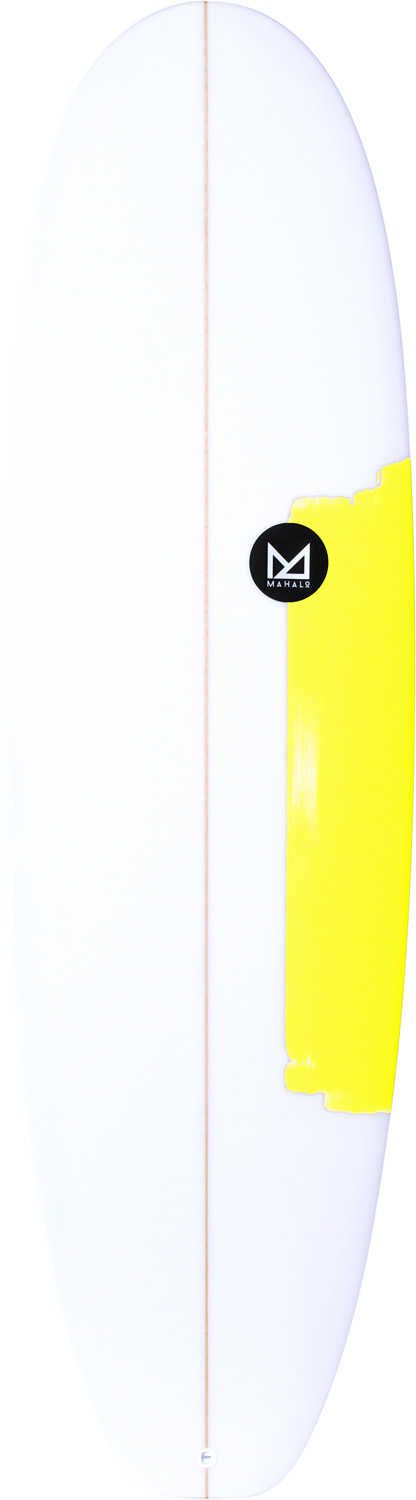 Planche de surf 6'4 LANIKAI SQUARE EGG - jaune Fluo