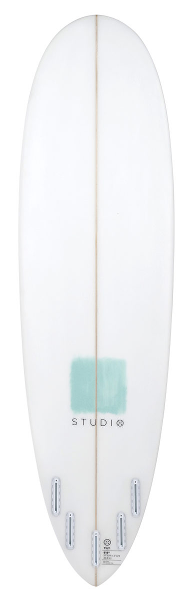 Planche Egg Tilt PU 6'8 de Studio Surfboards rouge
