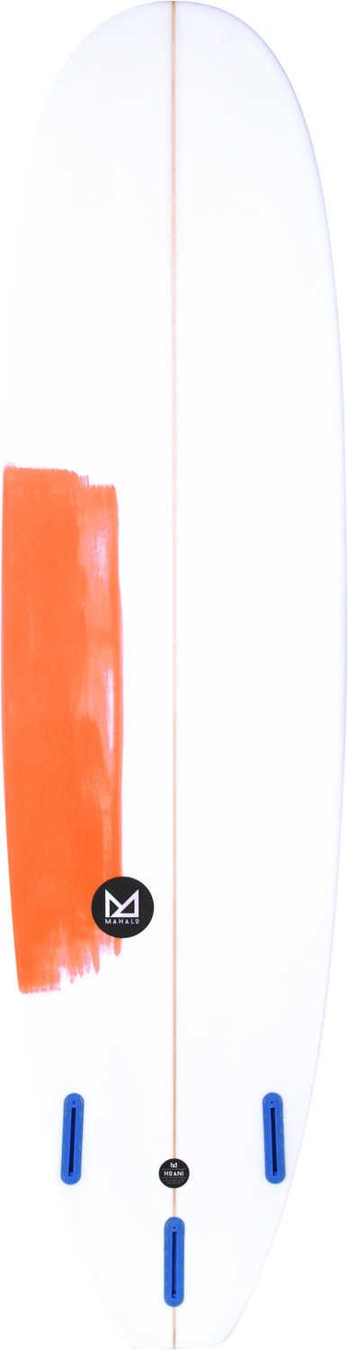 Planche de surf HOANI FUN SQUARE 7'2 - Orange Fluo