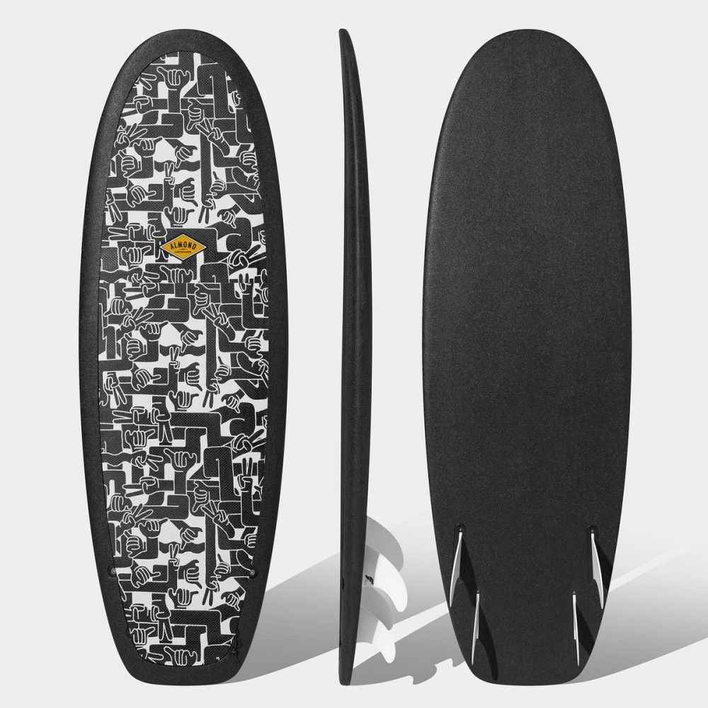 Planche Softboard Secret Menu 5'4 R-Series - Shakas - Almond Surfboards