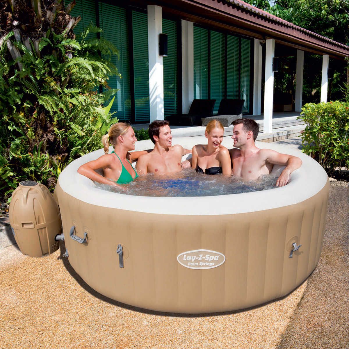 Spa Rond gonflable LAY-Z-SPA PALM SPRINGS AIRJET