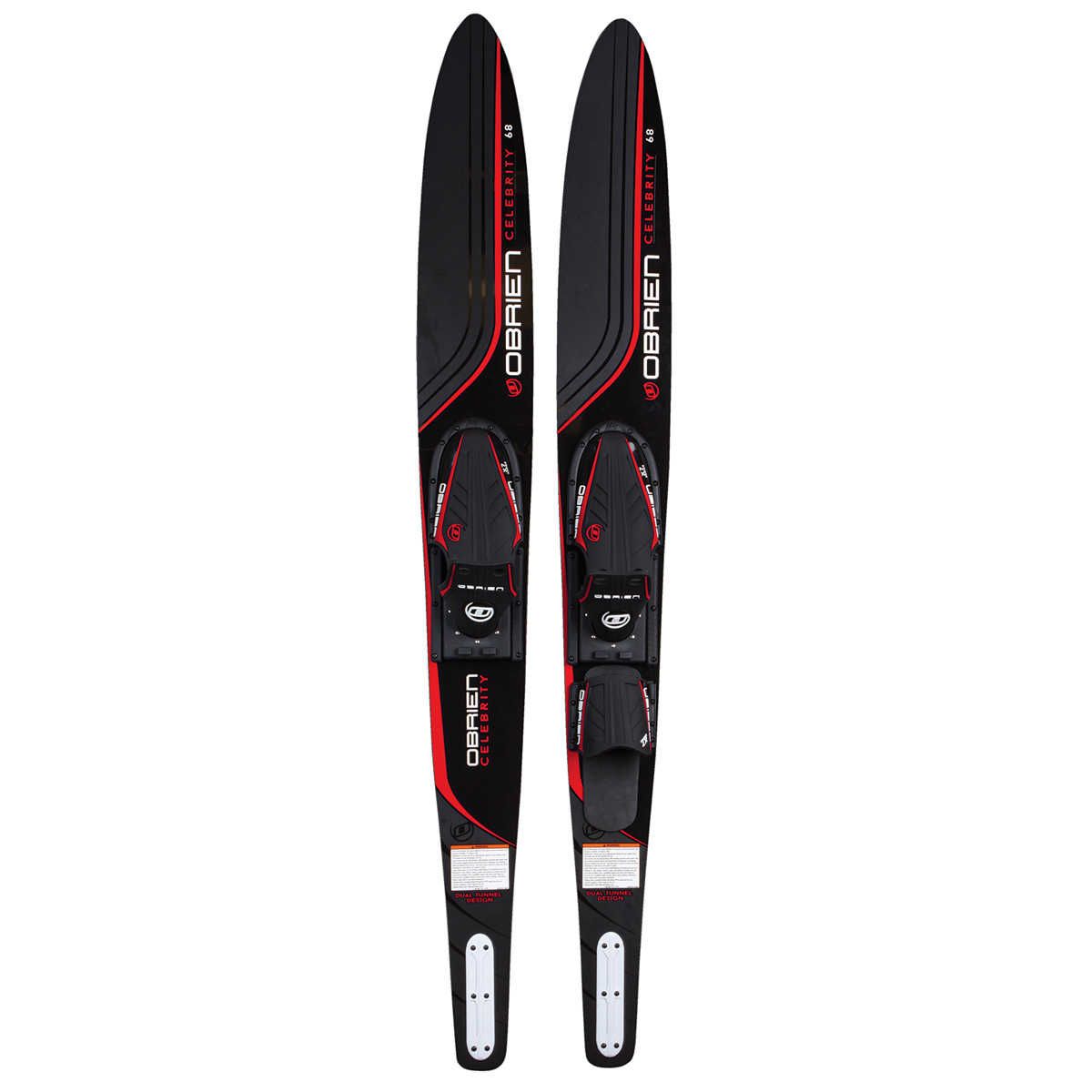 Bi-Skis nautiques CELEBRITY 68' / 172 cm - Rouge