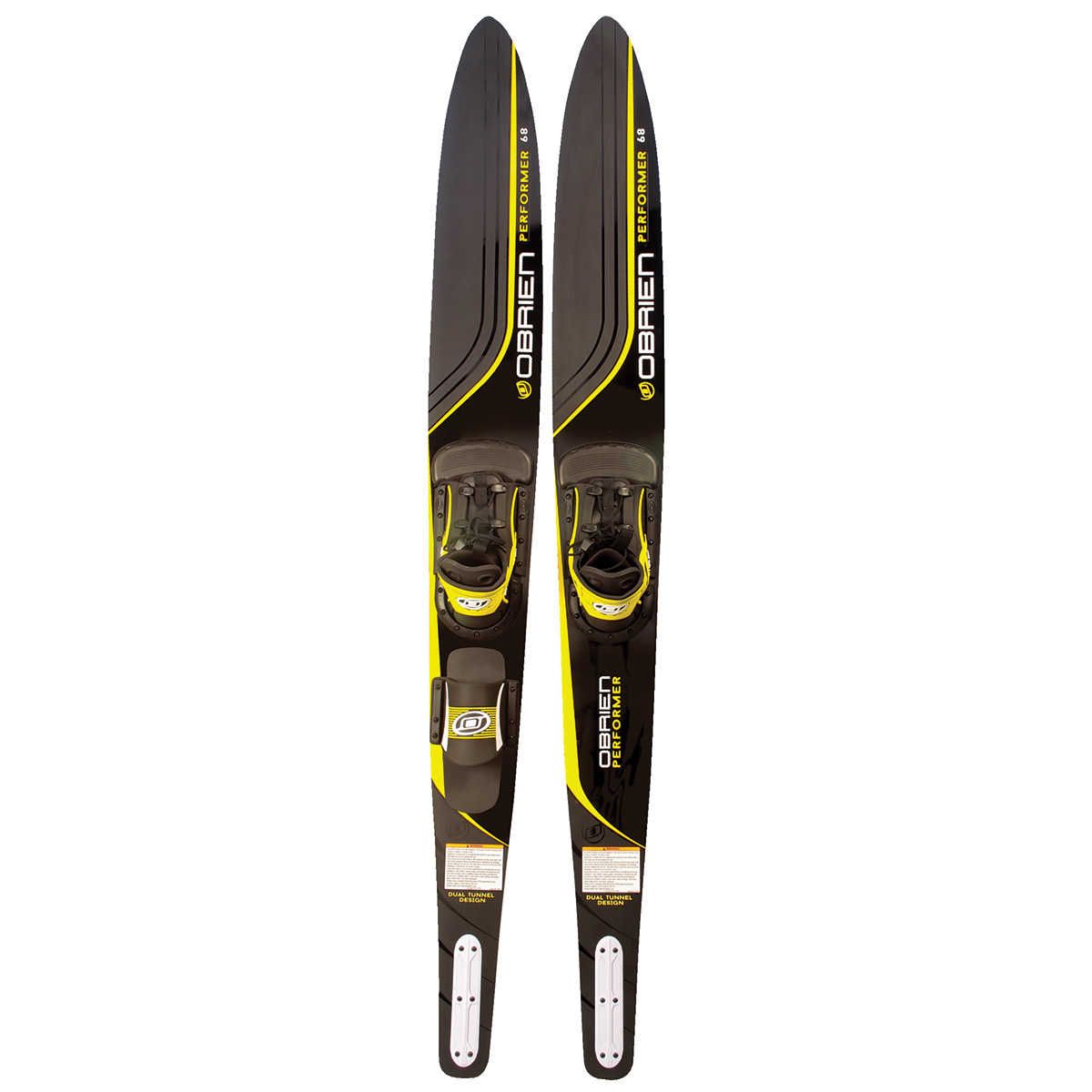 Bi-Skis Adulte PERFORMER X8 68/172 - Jaune Noir