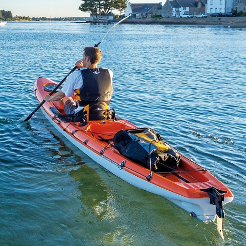 Pack kayak sit on top monoplace JAVA + 1 pagaie + 1 siège (dosseret)
