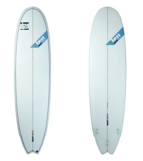Planche de surf 7'4 FISH 7UP Cristal Clear