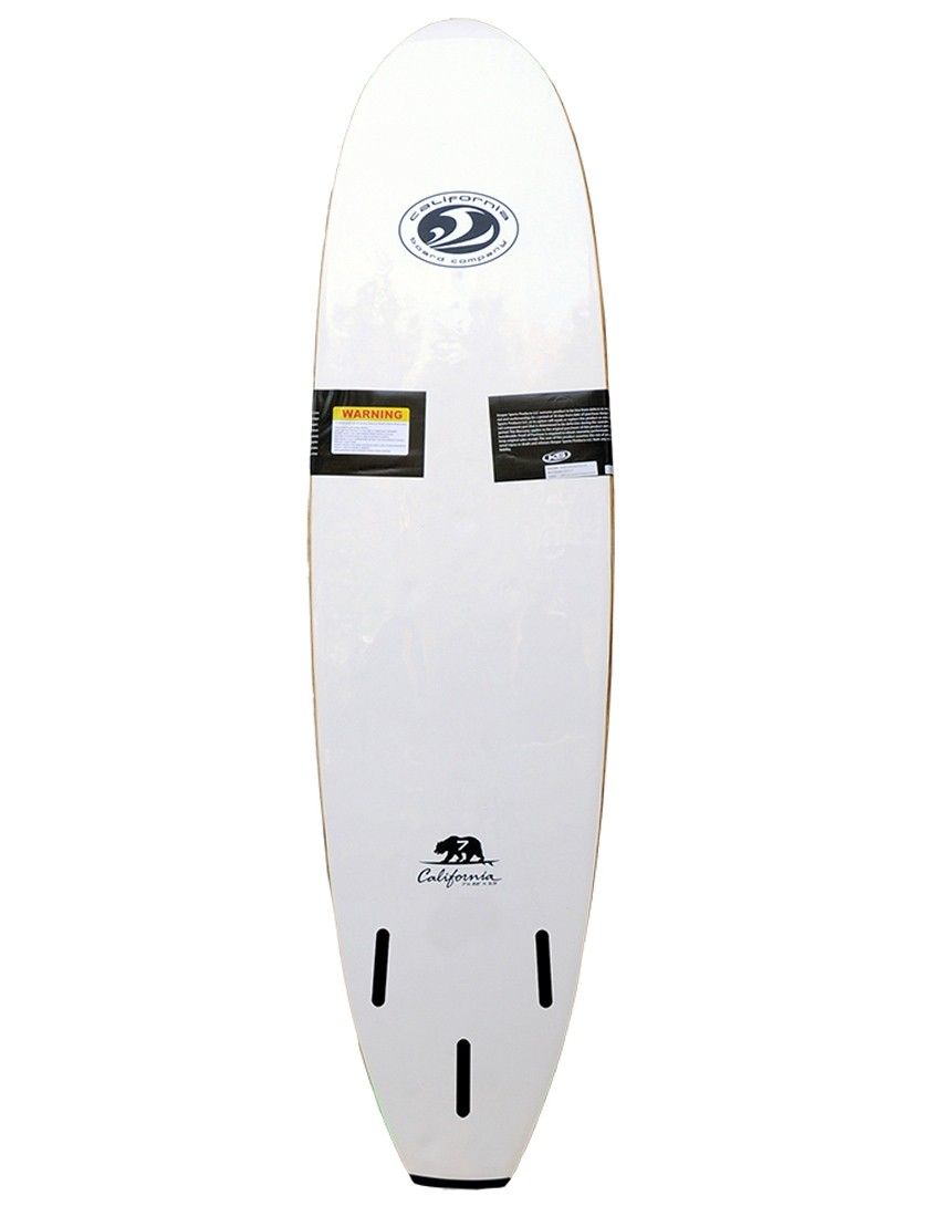 Planche de Surf Softboard CBC 8' Light Blue / Wood