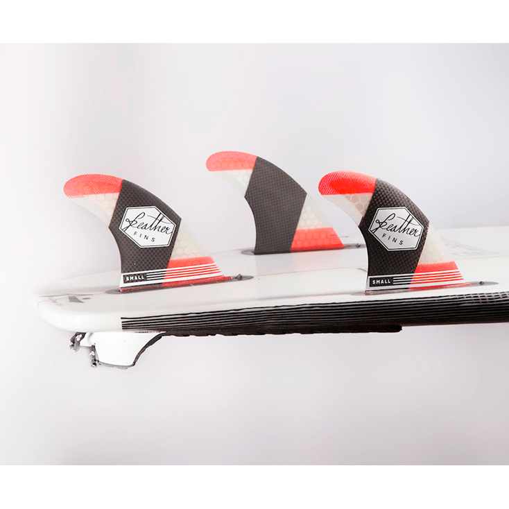 Dérive surf CarbonFlex Dual Tab Rouge