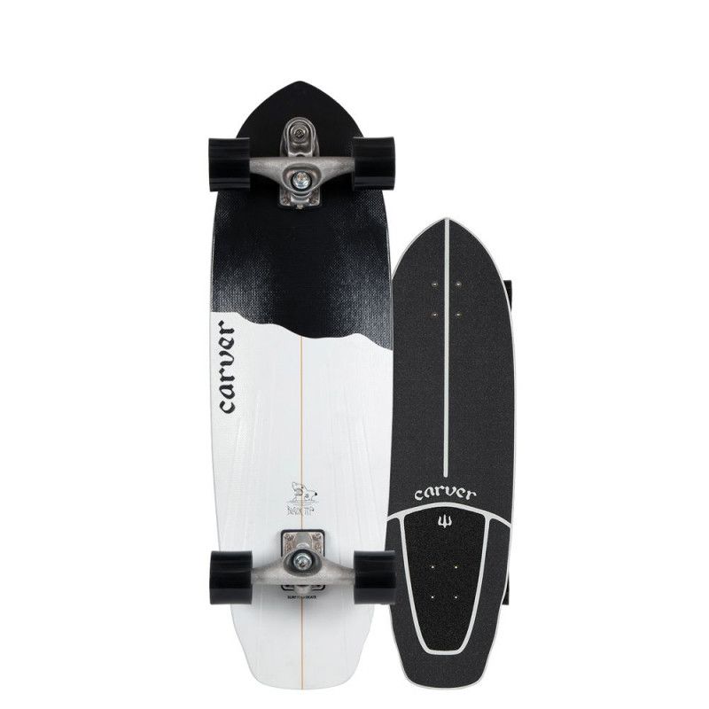 Skateboard CARVER COMPLETE BLACK TIP C7 32,5" 
