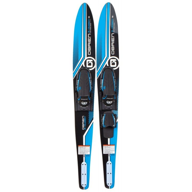 Bi-Skis Junior CELEBRITY 58'/147 - Bleu Noir Obrien