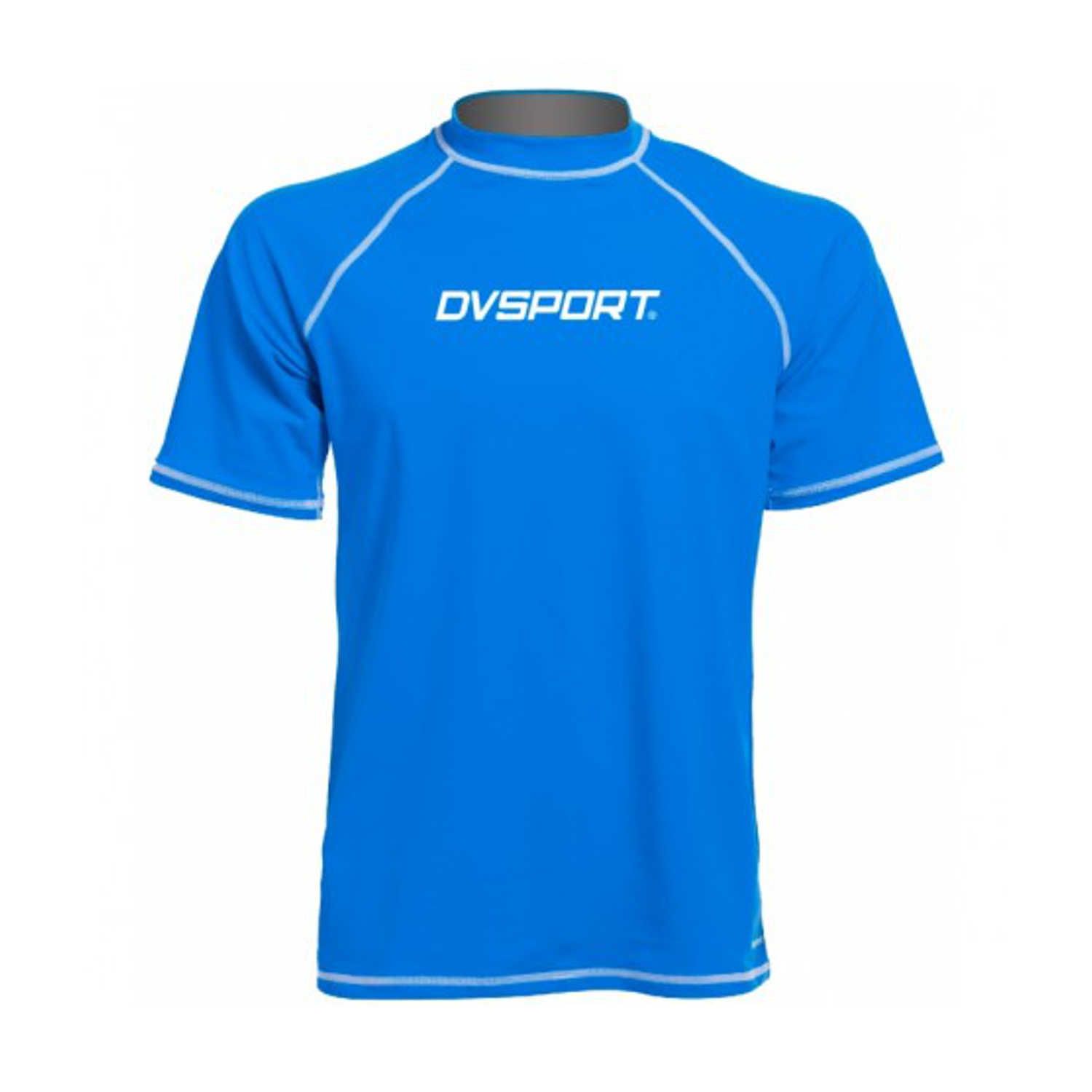T-shirt nylon spandex homme - Bleu