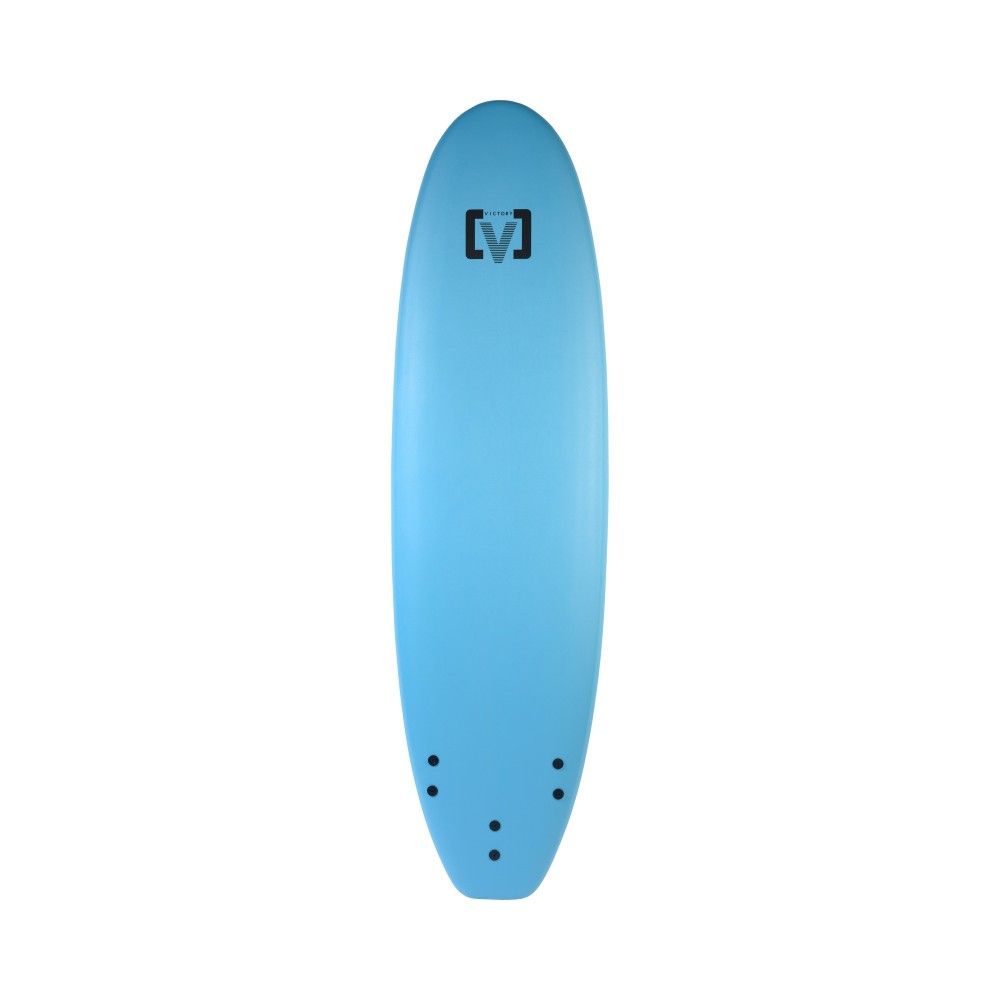 Planche de Surf en mousse Softboard 8' Bleu FCS de Victory