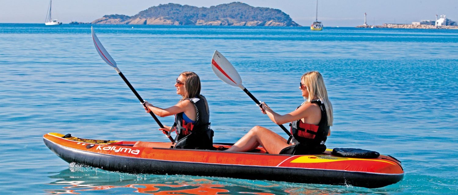 Image du kayak gonflable kalyma duo de bic.