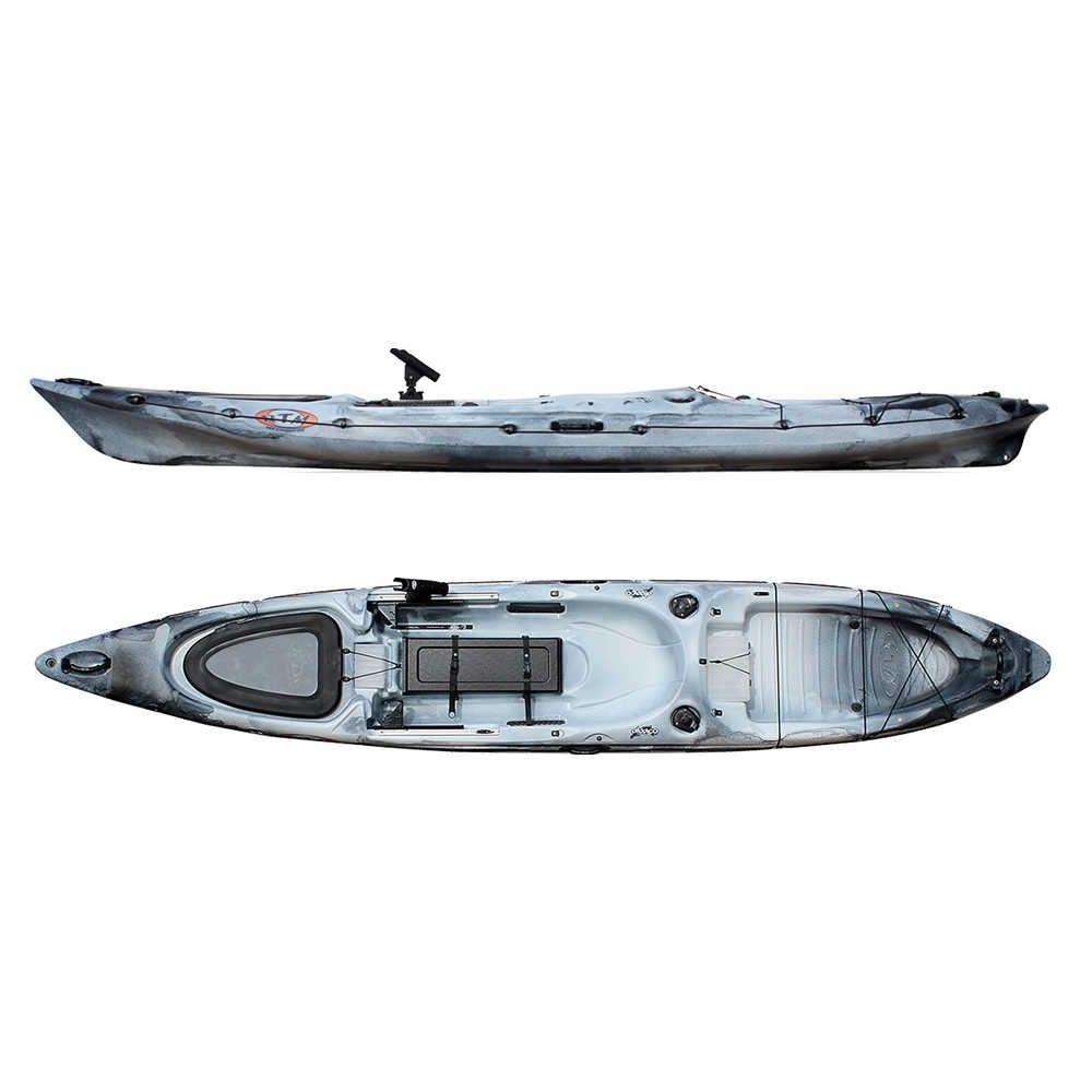 Kayak Abaco 420 Luxe et accessoires - ROTOMOD Gris tempete