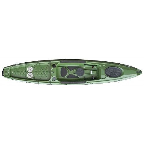 Pack kayak sit on top de pêche java fish + 1 pagaie + 1 siège dosseret 