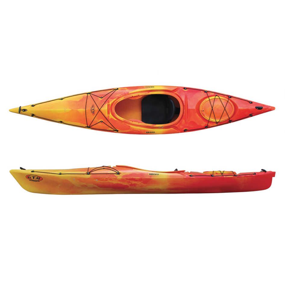 Kayak de randonnée rigide Mezzo Standard - Soleil
