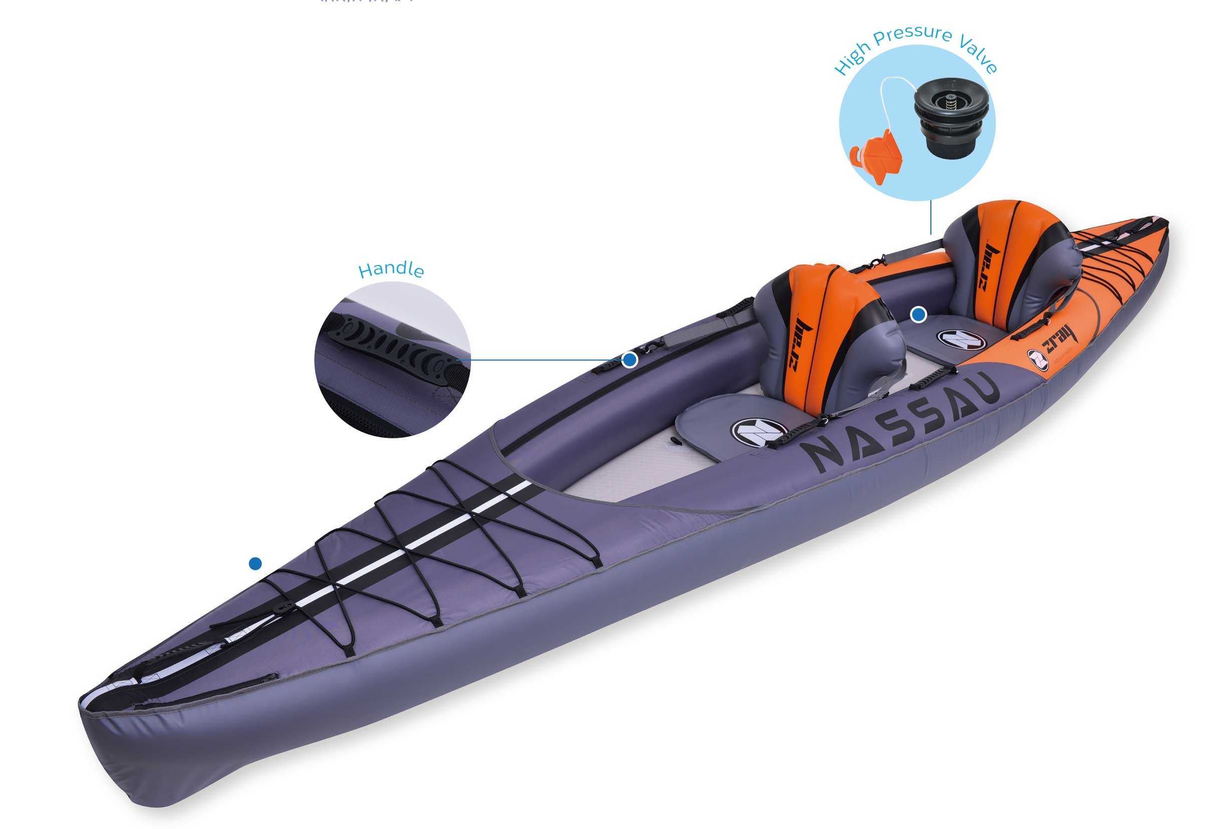 Kayak gonflable NASSAU - 13'4 / 406 x 94 x 24 cm