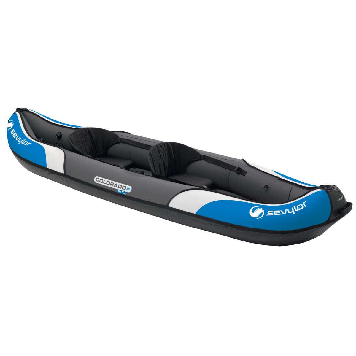 Kit Kayak Gonflable Colorado Pro - 2 personnes - Bleu 1