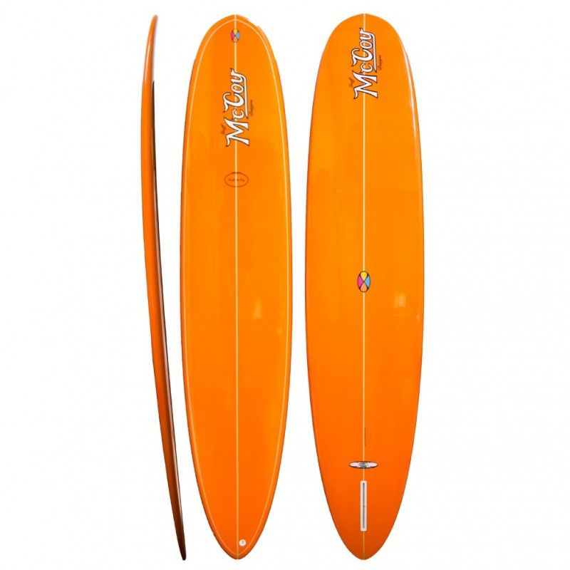 Planche longboard All Arround MAL 9'0 de McCoy Surfboards blanc