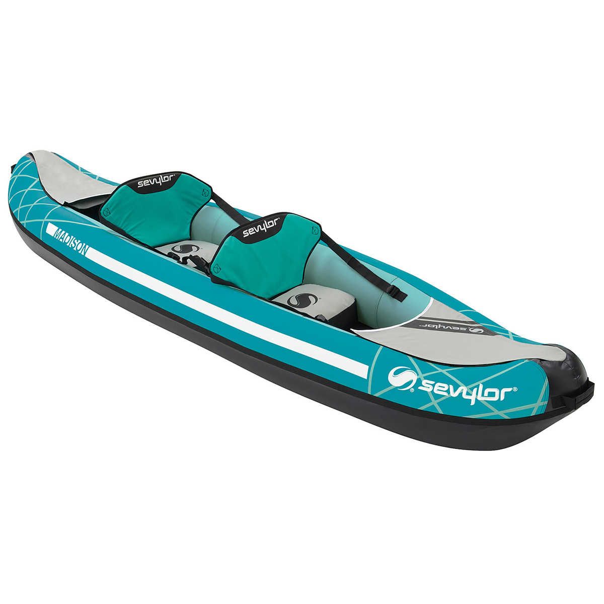 Kayak Gonflable Madison - 2 personnes - Vert 1