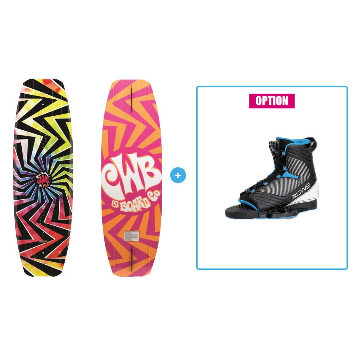 Pack Wakeboard Jive 137/145 2016 + Chausses