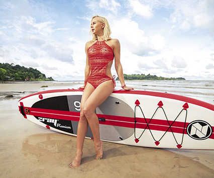 Stand Up Paddle gonflable A1 Rouge 10"0