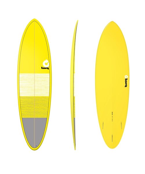 Planche de surf Funboard Lines Jaune 6'8