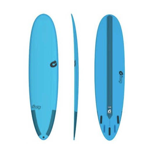 Pack planche de Surf M2 Tec Epoxy Funboard 7'0 - Blue