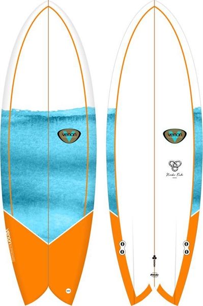 Planche de surf 5'11 Node FISH - Venon Surfboards