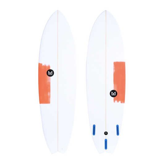 Pack planche de surf TEVAA FISH 6'6