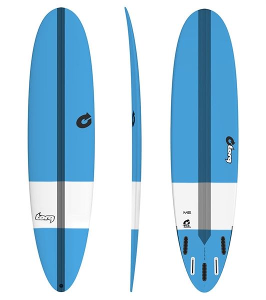 Planche de surf 6'6 TEC M2 - Bleu