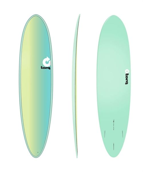 Planche de surf Funboard Fade 7'6 Green