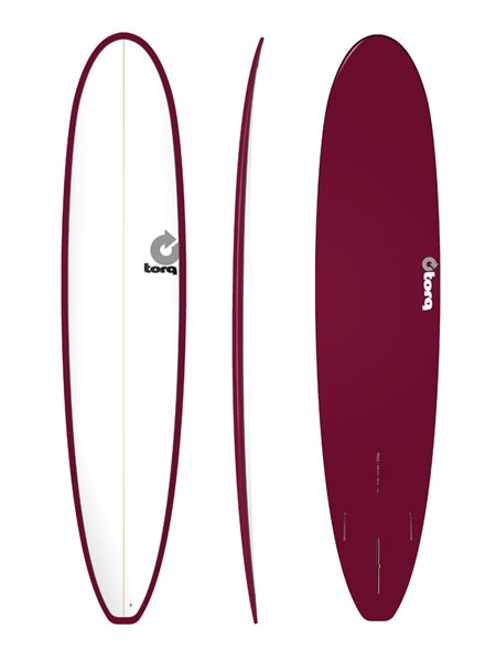 Longboard Pinline TET 9'0 - Blanc / Rouge