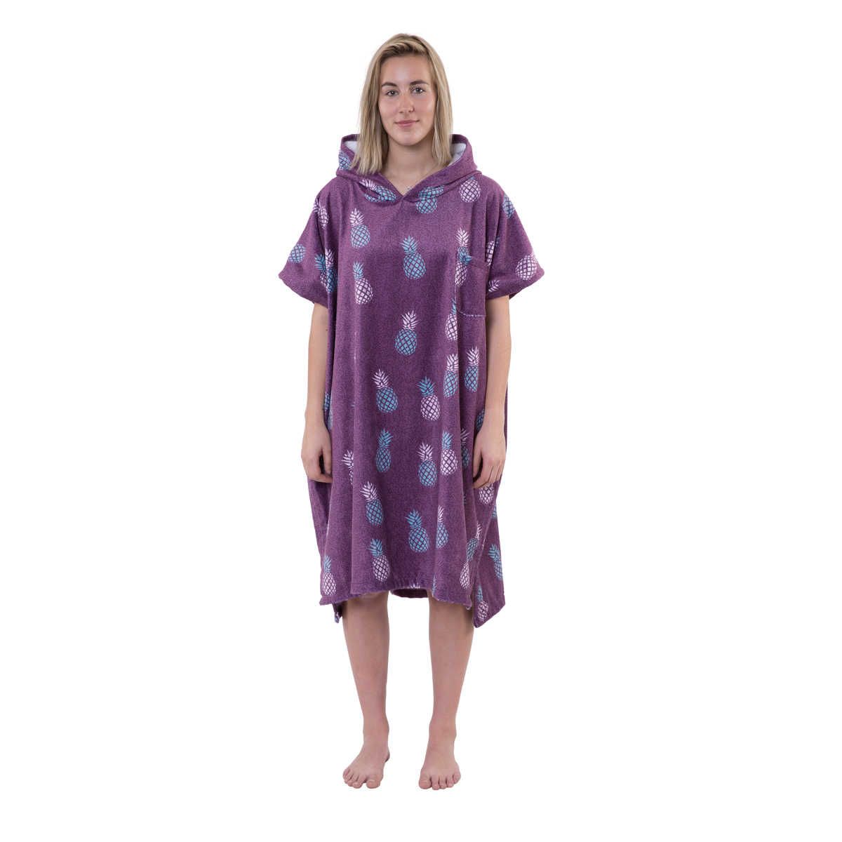 Poncho Pineapple - Violet - After