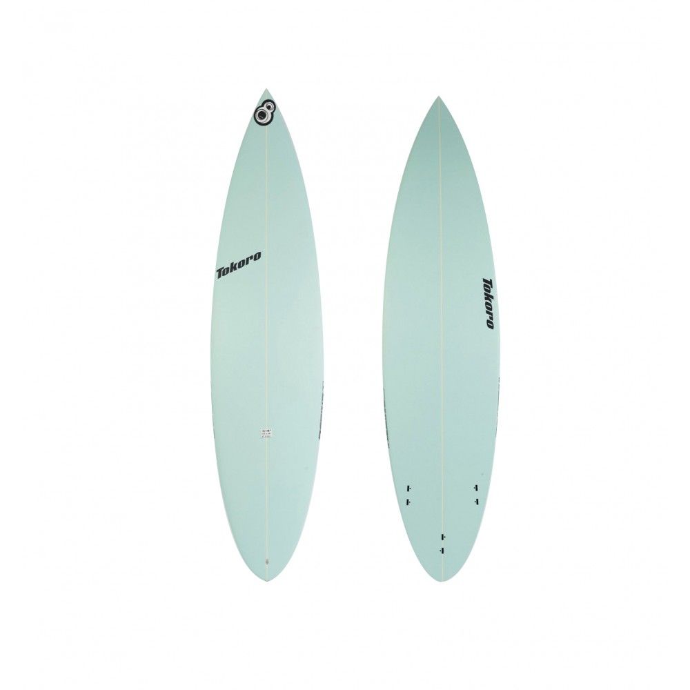 Planche shortboard Resin8 6'8 Bleu de Tokoro Surfboards