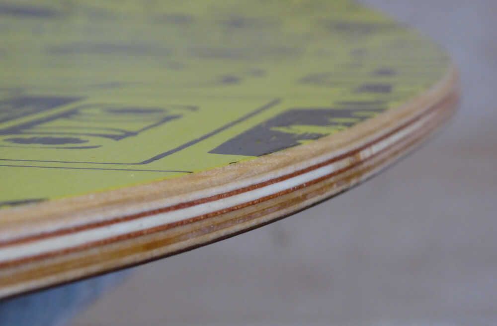 Planche de skimboard THE SOAP L/110 cm Noir/Jaune