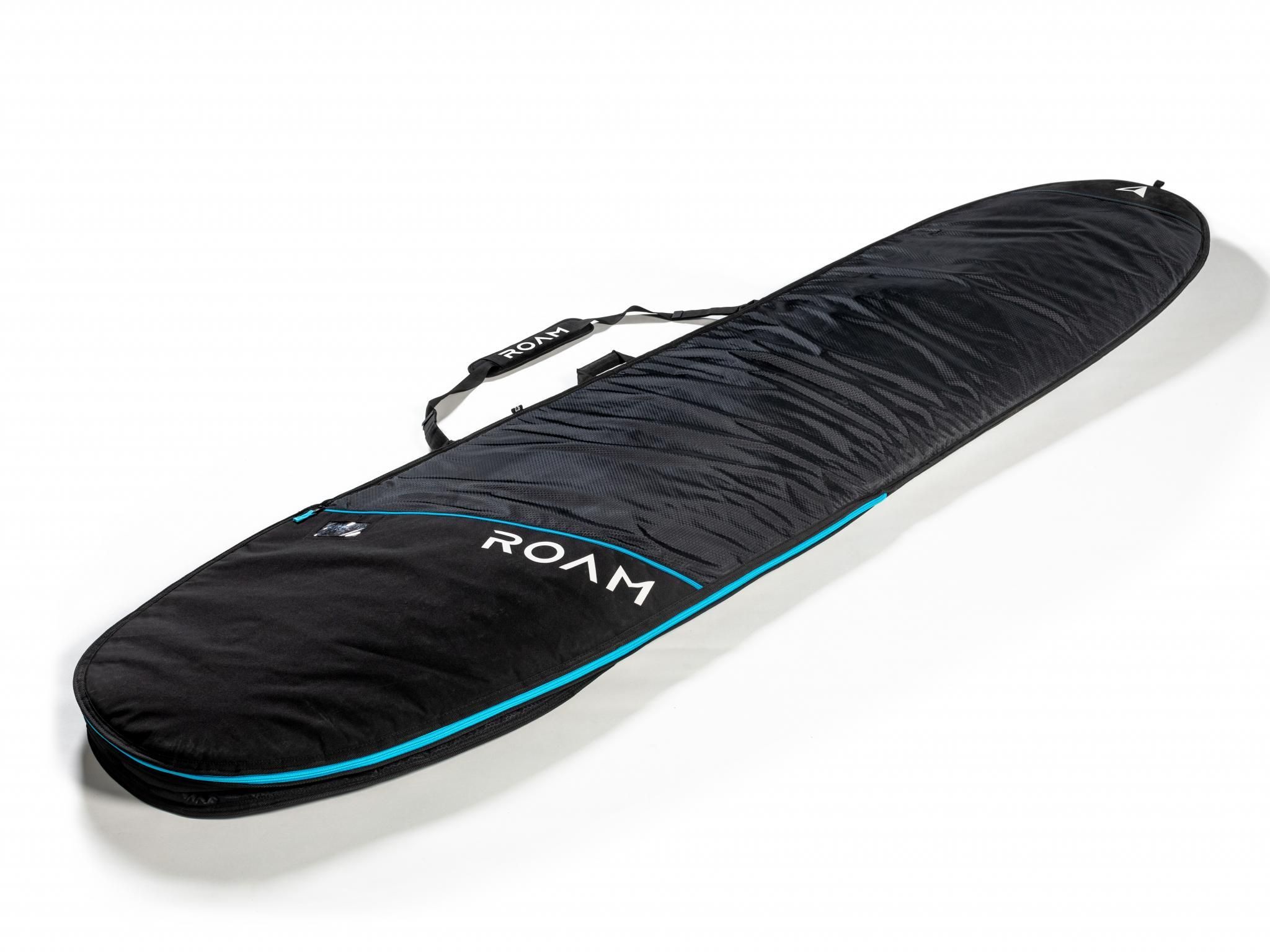 Housse Surf longboard Tech 9'2 de Roam dessus