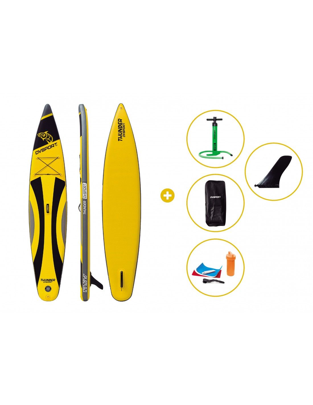 Stand Up Paddle Gonflable 12,6' Thunder 