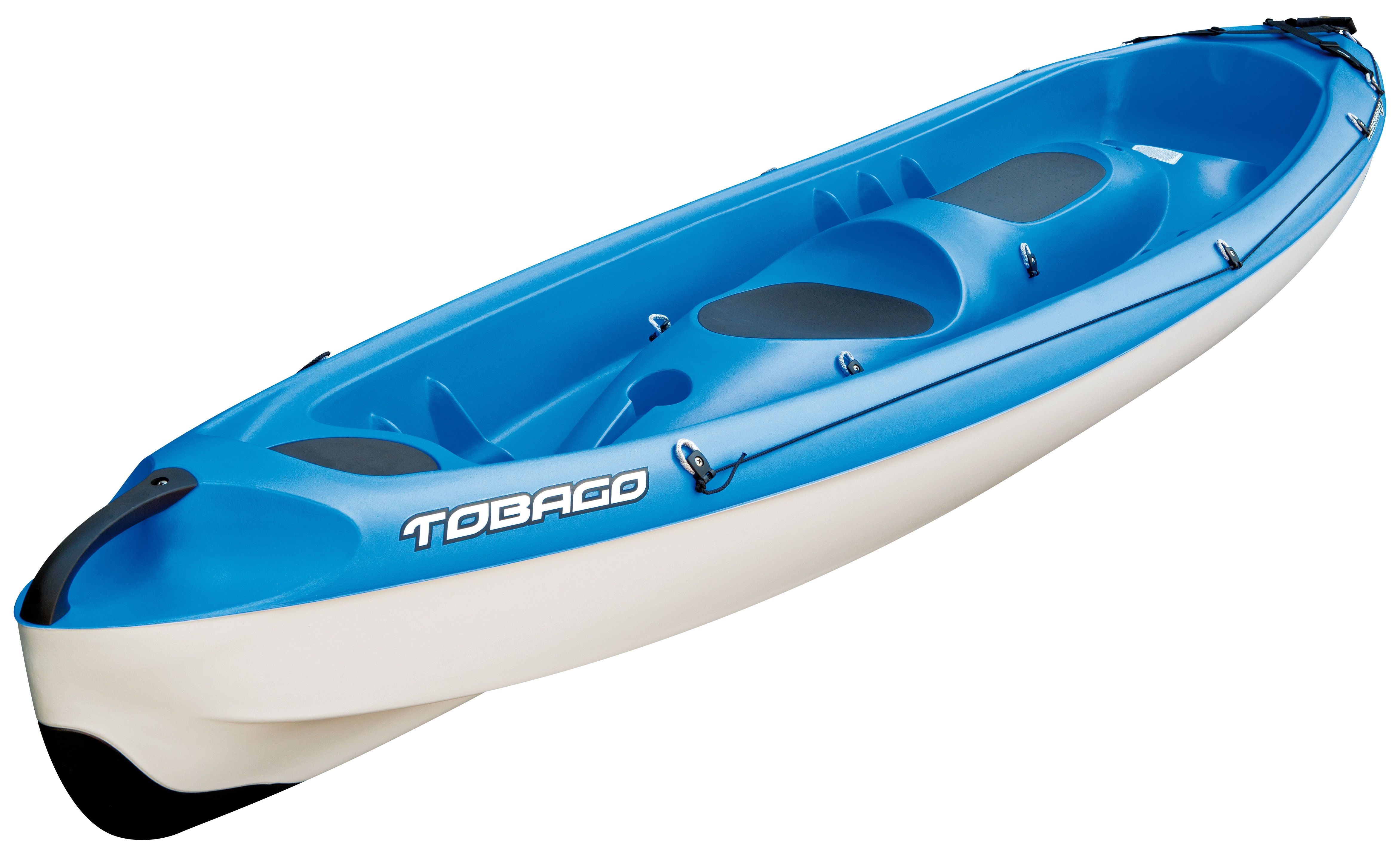 Pack kayak sit on top 2/3 places tobago + 2 pagaies + 2 sièges