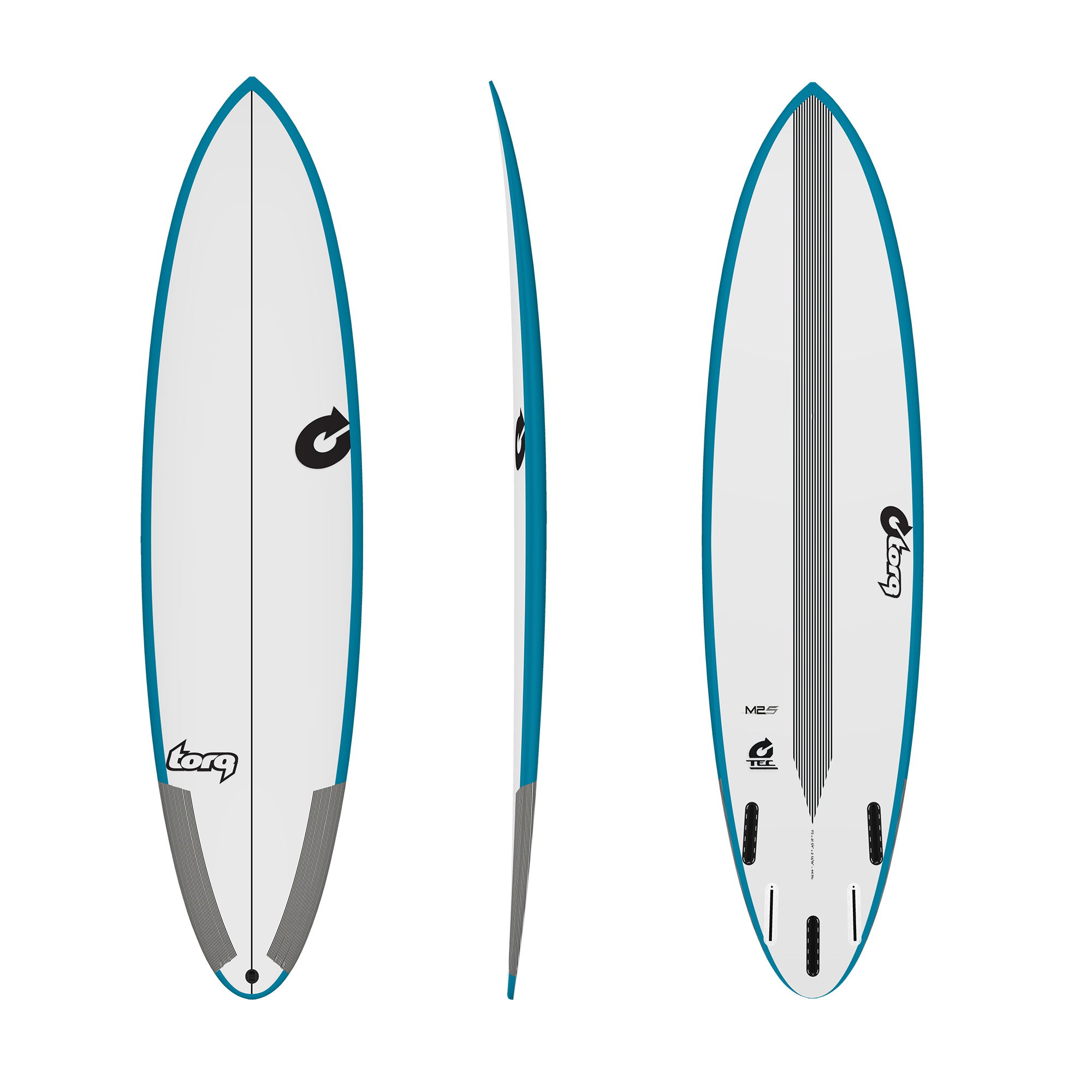 Planche de Surf Funboard M2-S TEC Torq blanc